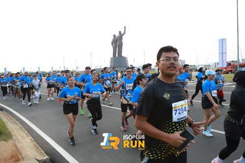 Race photo from ISOPlus Run 2024 Jakarta