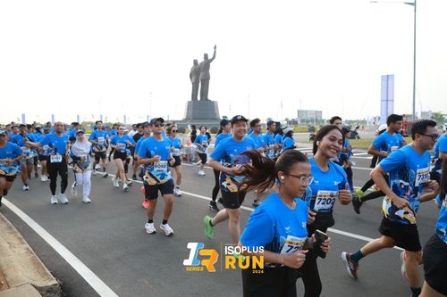Race photo from ISOPlus Run 2024 Jakarta
