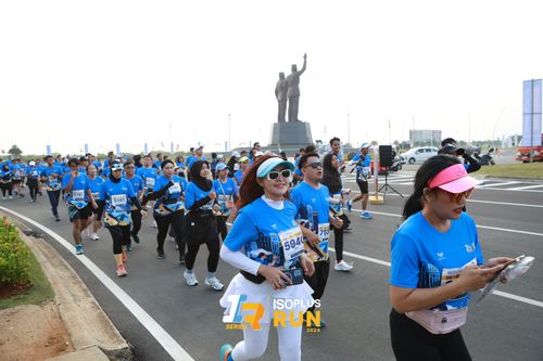 Race photo from ISOPlus Run 2024 Jakarta