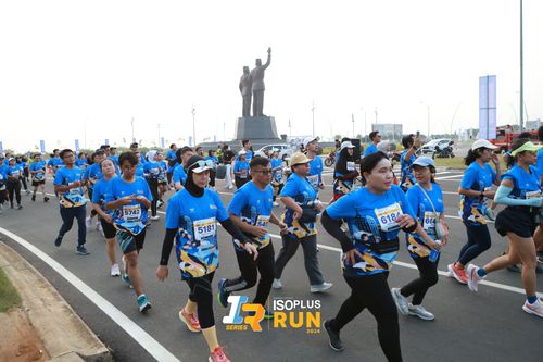 Race photo from ISOPlus Run 2024 Jakarta