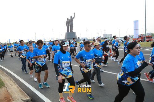 Race photo from ISOPlus Run 2024 Jakarta
