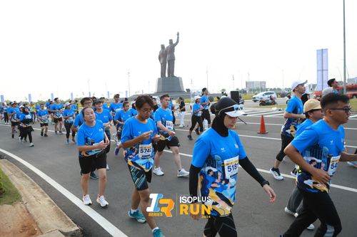 Race photo from ISOPlus Run 2024 Jakarta