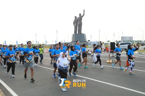 Race photo from ISOPlus Run 2024 Jakarta