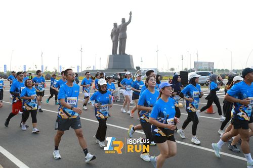 Race photo from ISOPlus Run 2024 Jakarta