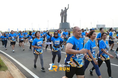 Race photo from ISOPlus Run 2024 Jakarta