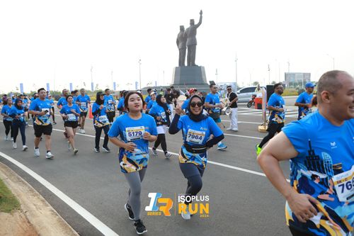 Race photo from ISOPlus Run 2024 Jakarta