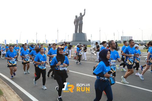 Race photo from ISOPlus Run 2024 Jakarta