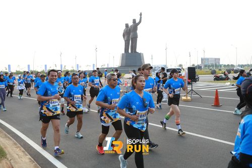 Race photo from ISOPlus Run 2024 Jakarta