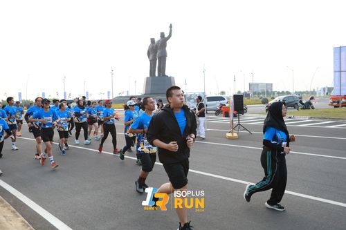 Race photo from ISOPlus Run 2024 Jakarta