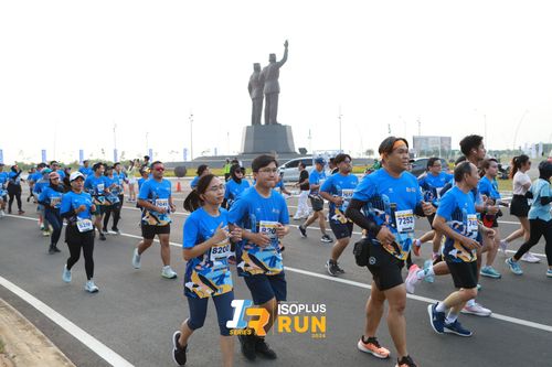 Race photo from ISOPlus Run 2024 Jakarta