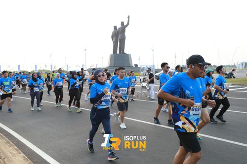 Race photo from ISOPlus Run 2024 Jakarta