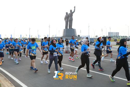 Race photo from ISOPlus Run 2024 Jakarta