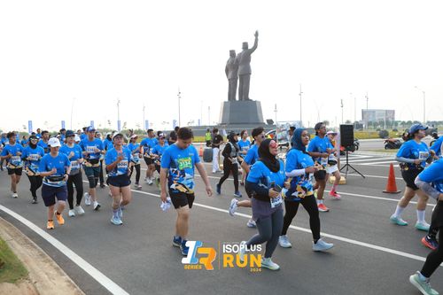 Race photo from ISOPlus Run 2024 Jakarta