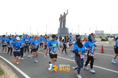 Race photo from ISOPlus Run 2024 Jakarta