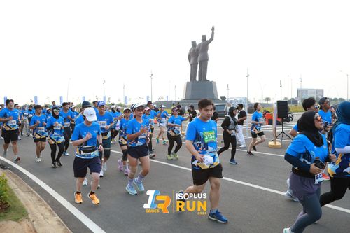 Race photo from ISOPlus Run 2024 Jakarta