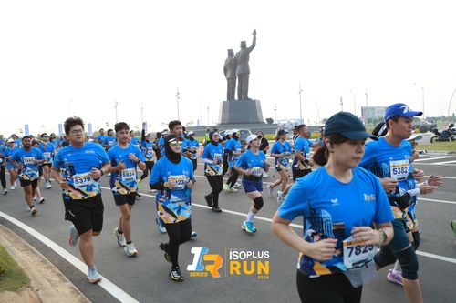 Race photo from ISOPlus Run 2024 Jakarta