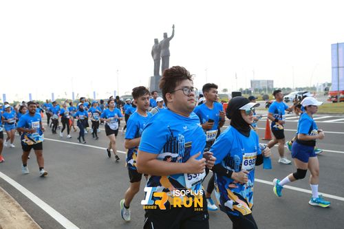 Race photo from ISOPlus Run 2024 Jakarta