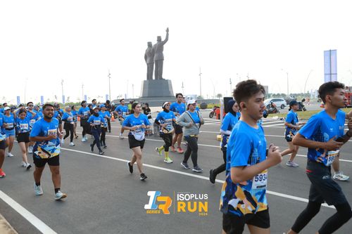 Race photo from ISOPlus Run 2024 Jakarta