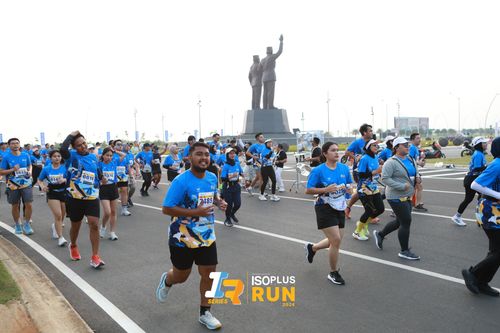 Race photo from ISOPlus Run 2024 Jakarta