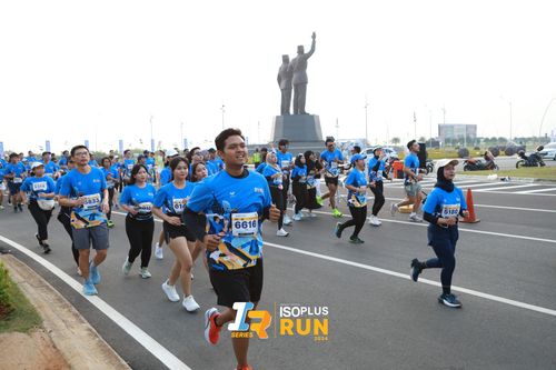 Race photo from ISOPlus Run 2024 Jakarta