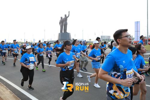 Race photo from ISOPlus Run 2024 Jakarta