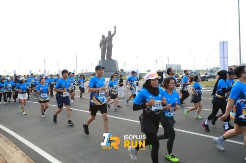 Race photo from ISOPlus Run 2024 Jakarta