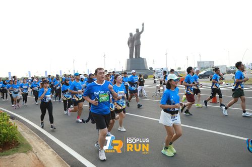 Race photo from ISOPlus Run 2024 Jakarta