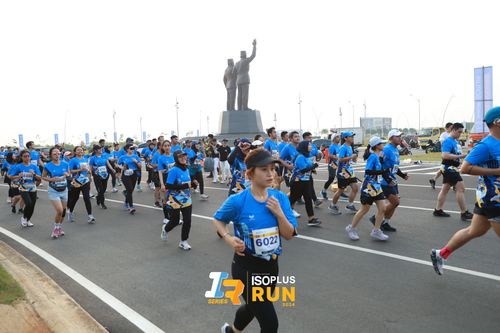 Race photo from ISOPlus Run 2024 Jakarta