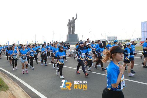 Race photo from ISOPlus Run 2024 Jakarta