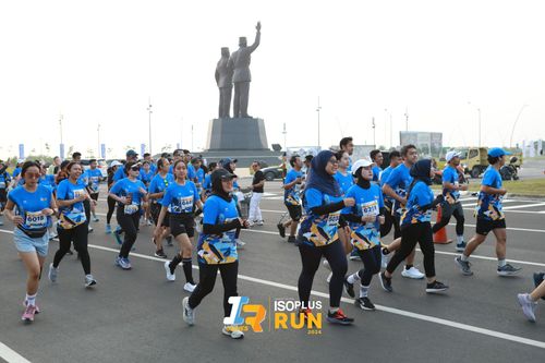 Race photo from ISOPlus Run 2024 Jakarta