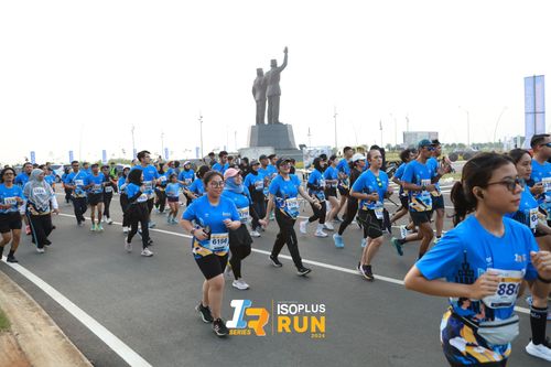 Race photo from ISOPlus Run 2024 Jakarta