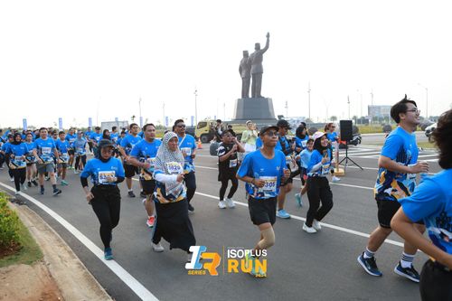 Race photo from ISOPlus Run 2024 Jakarta