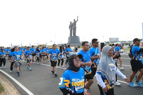 Race photo from ISOPlus Run 2024 Jakarta