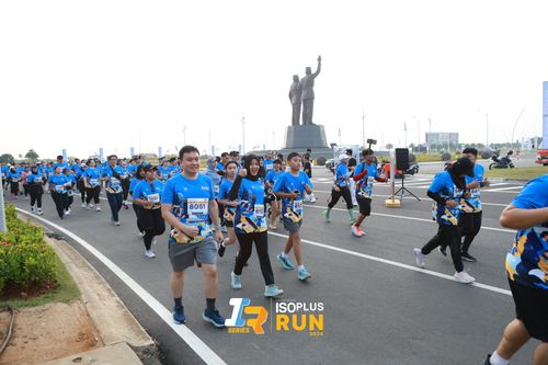 Race photo from ISOPlus Run 2024 Jakarta
