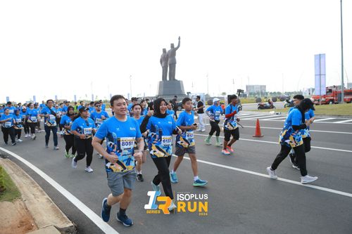 Race photo from ISOPlus Run 2024 Jakarta