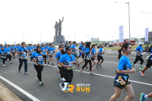 Race photo from ISOPlus Run 2024 Jakarta