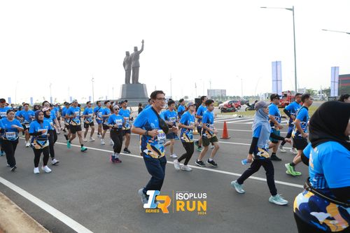 Race photo from ISOPlus Run 2024 Jakarta