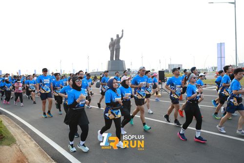 Race photo from ISOPlus Run 2024 Jakarta