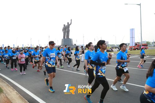 Race photo from ISOPlus Run 2024 Jakarta