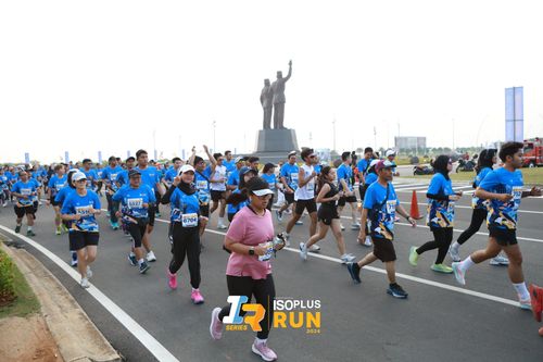 Race photo from ISOPlus Run 2024 Jakarta