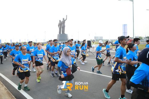 Race photo from ISOPlus Run 2024 Jakarta