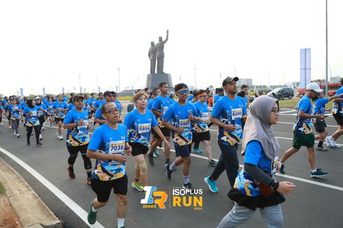 Race photo from ISOPlus Run 2024 Jakarta