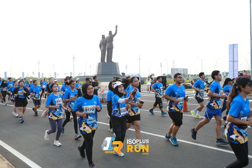 Race photo from ISOPlus Run 2024 Jakarta