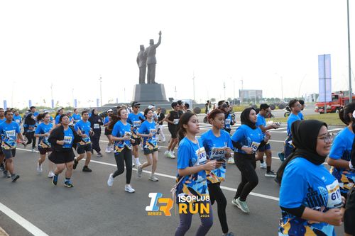 Race photo from ISOPlus Run 2024 Jakarta
