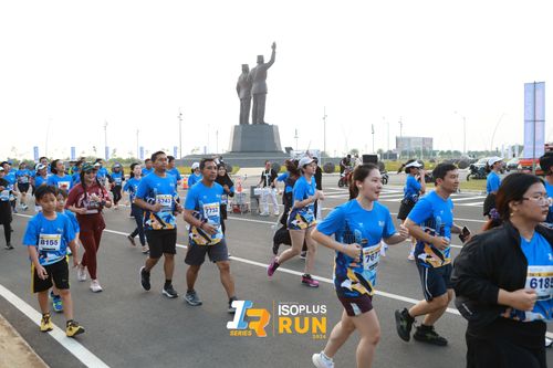 Race photo from ISOPlus Run 2024 Jakarta
