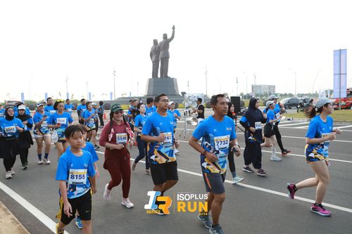 Race photo from ISOPlus Run 2024 Jakarta