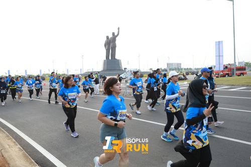 Race photo from ISOPlus Run 2024 Jakarta