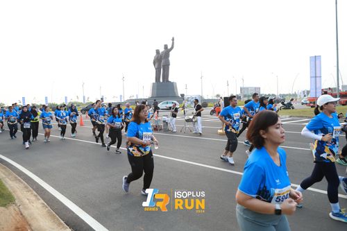 Race photo from ISOPlus Run 2024 Jakarta