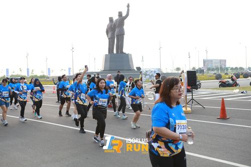 Race photo from ISOPlus Run 2024 Jakarta
