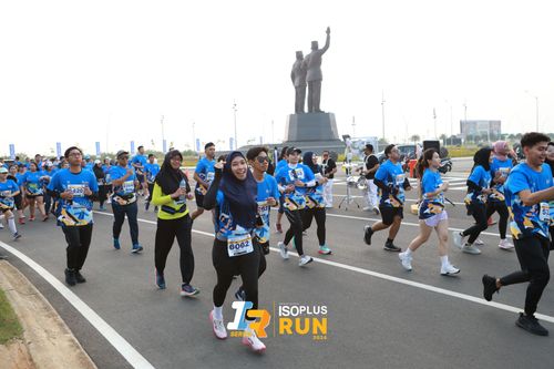 Race photo from ISOPlus Run 2024 Jakarta